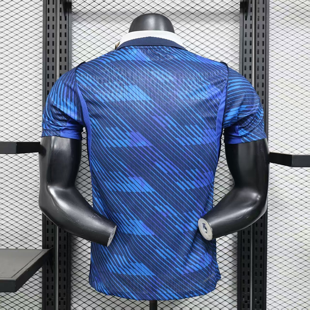 France Home Player Version Soccer Jersey