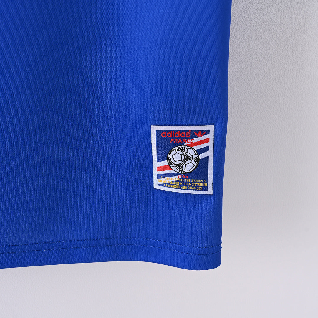 1982/84 France Home Soccer Jersey