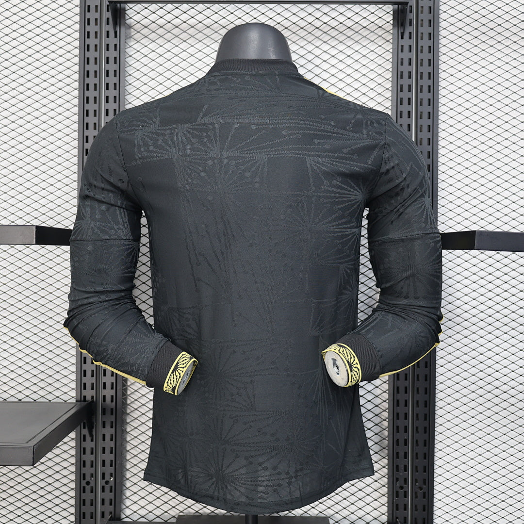 Mexico Player Version Soccer Jersey Gold Cup Edition Long Sleeve