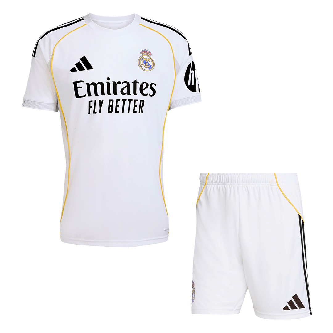 Real Madrid Home Jerseys Kit 2025/26