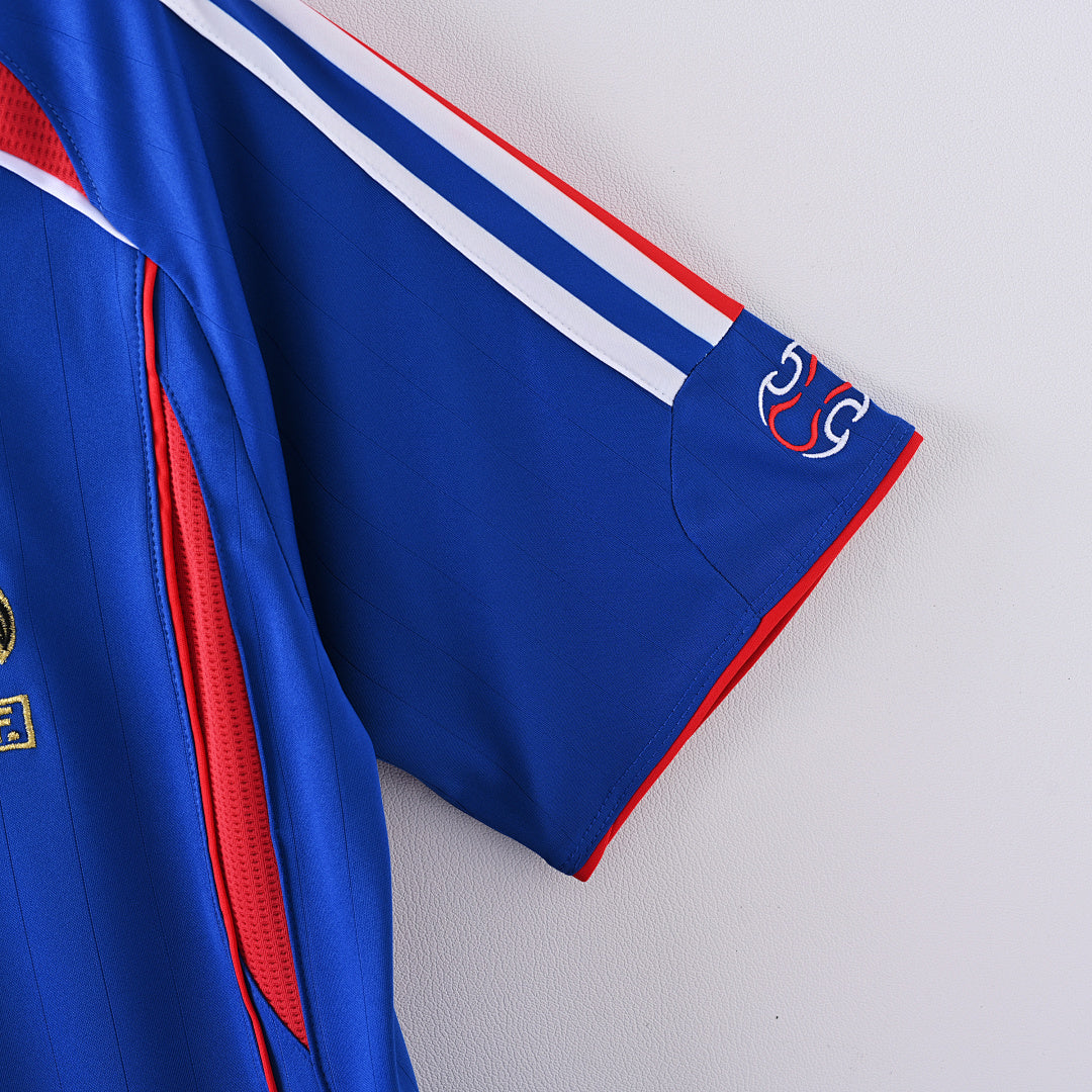 2006 France Home Soccer Jersey
