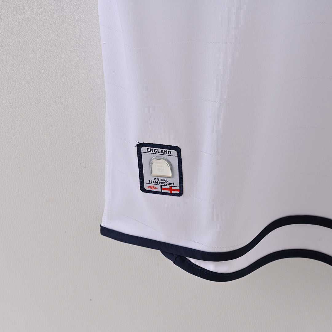 2004 England Home Soccer Jersey