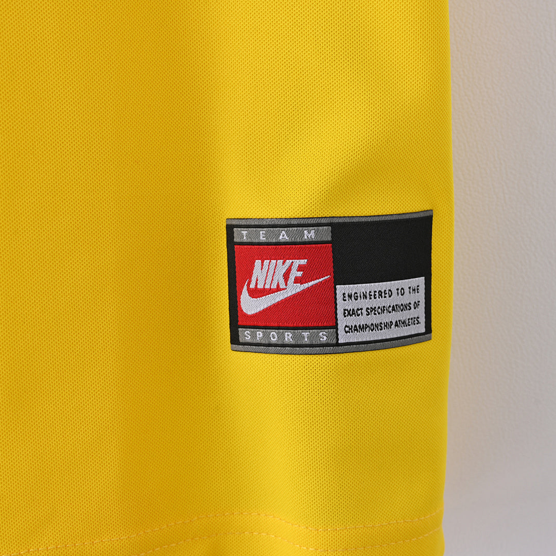 1997 Brazil Home Soccer Jersey