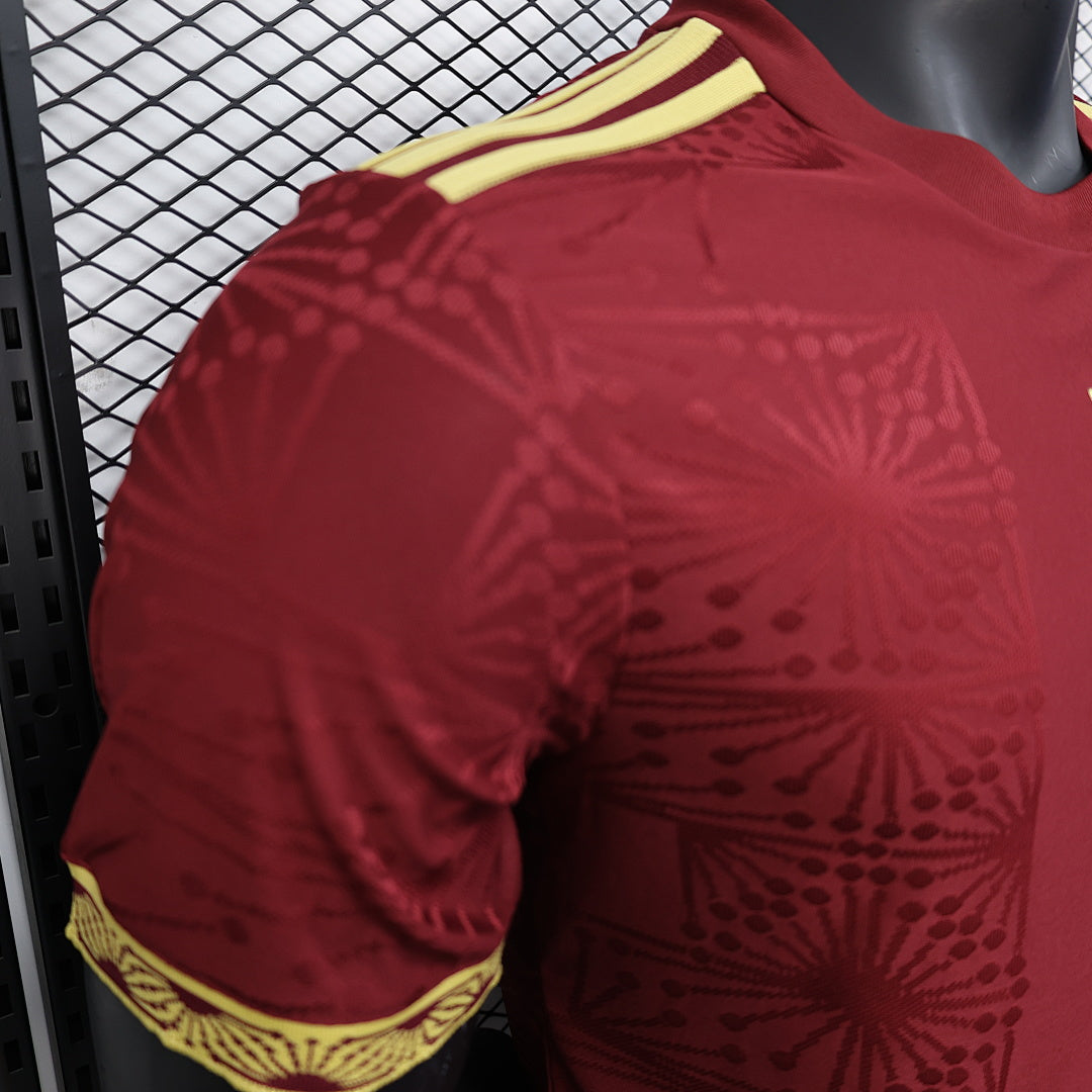 Mexico Player Version Soccer Jersey Trophy Edition Red