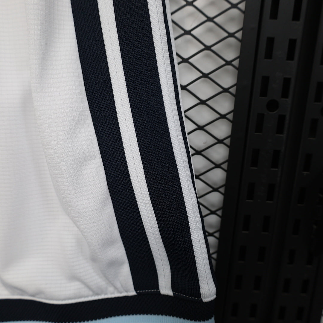 Argentina Soccer Shorts Shorts White