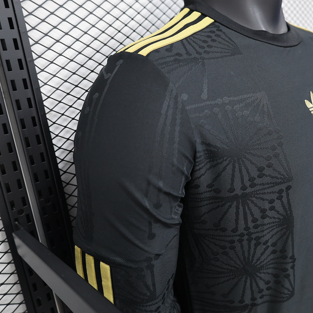 Mexico Player Version Soccer Jersey Gold Cup Edition Long Sleeve