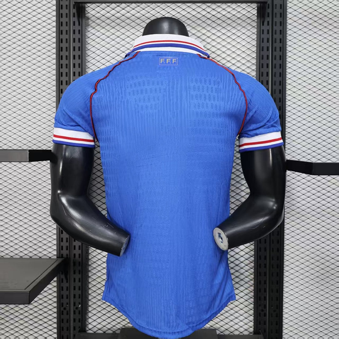 France Player Version Soccer Jersey Retro