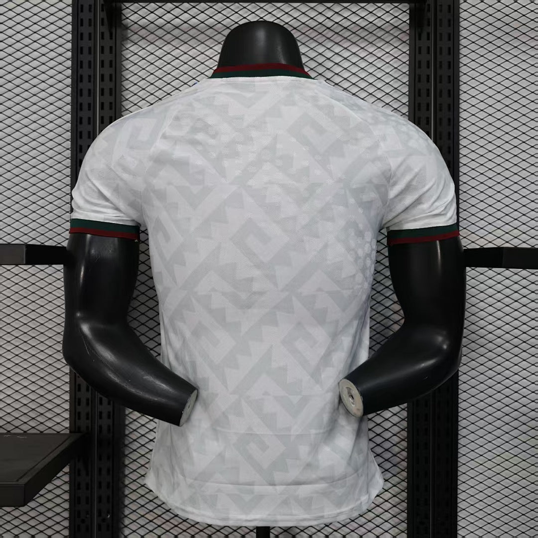Mexico Player Version Soccer Jersey White