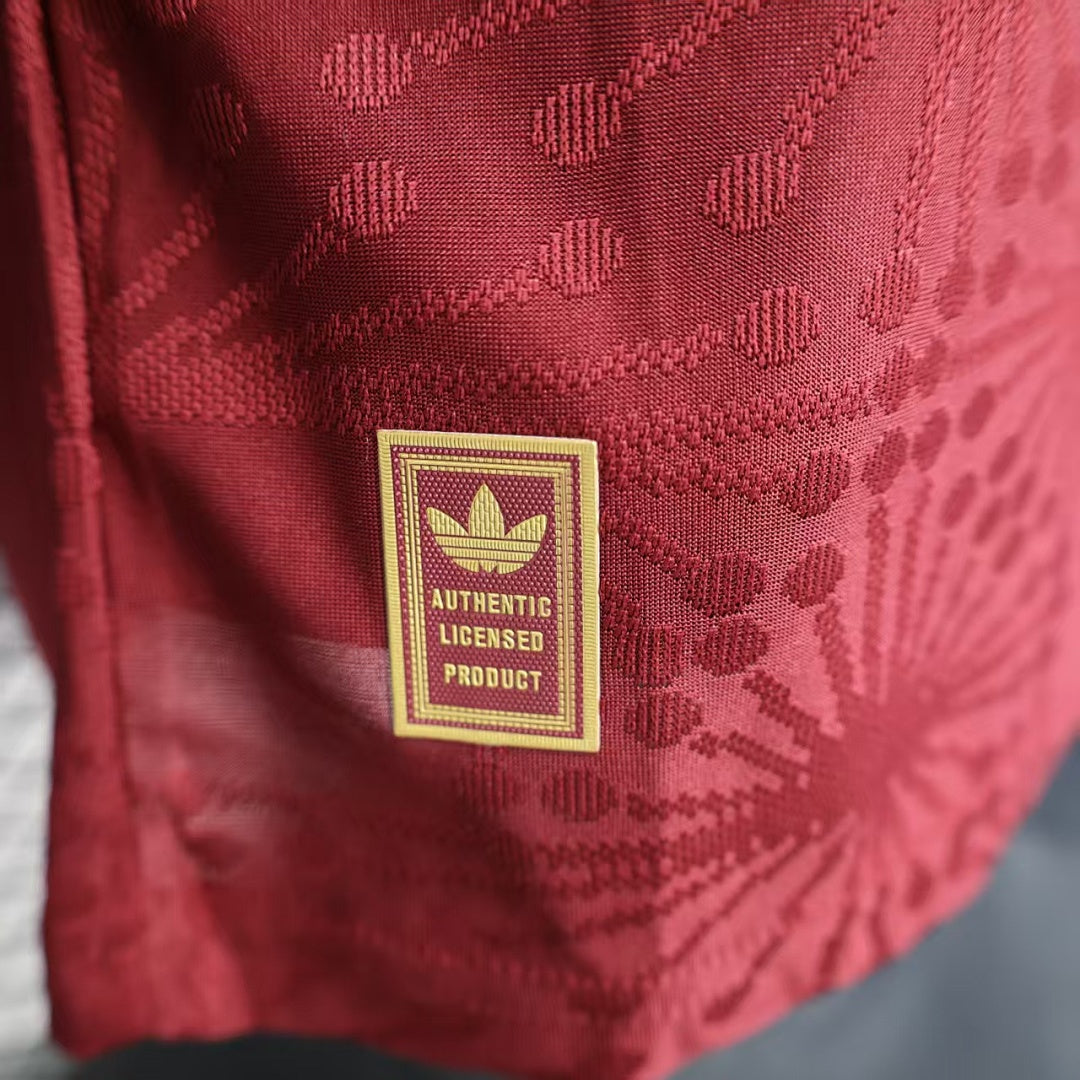 Mexico Player Version Soccer Jersey Red