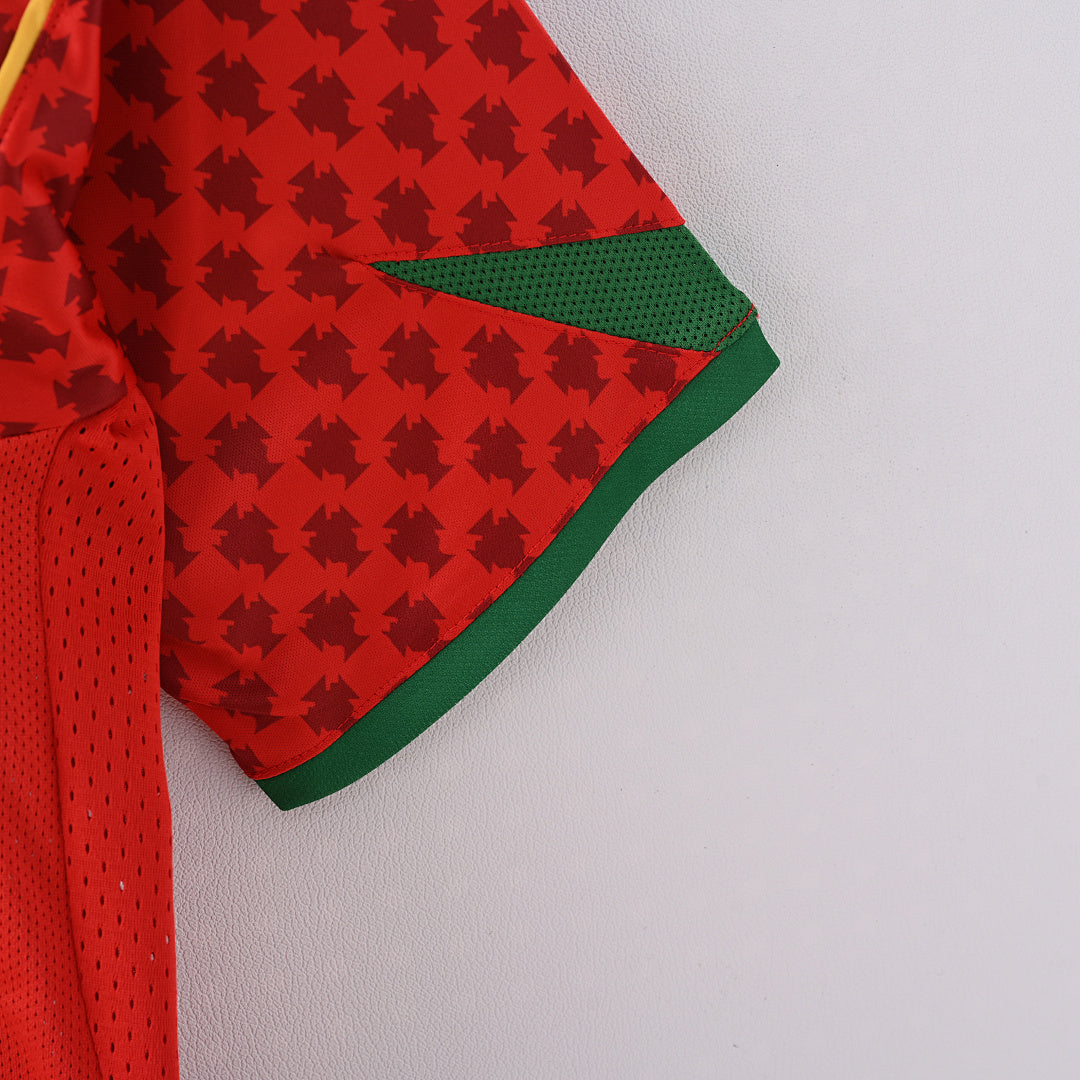 2004 Portugal Home Soccer Jersey
