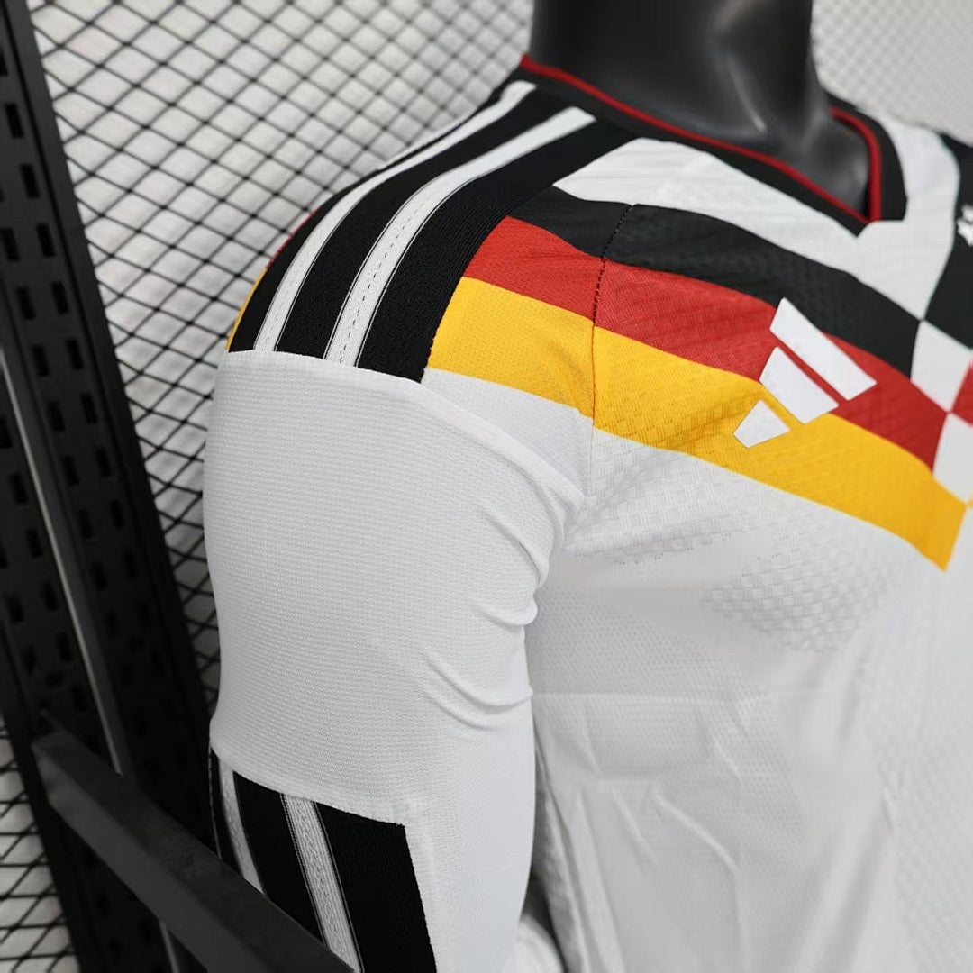 Germany Home Soccer Jersey Long Sleeve