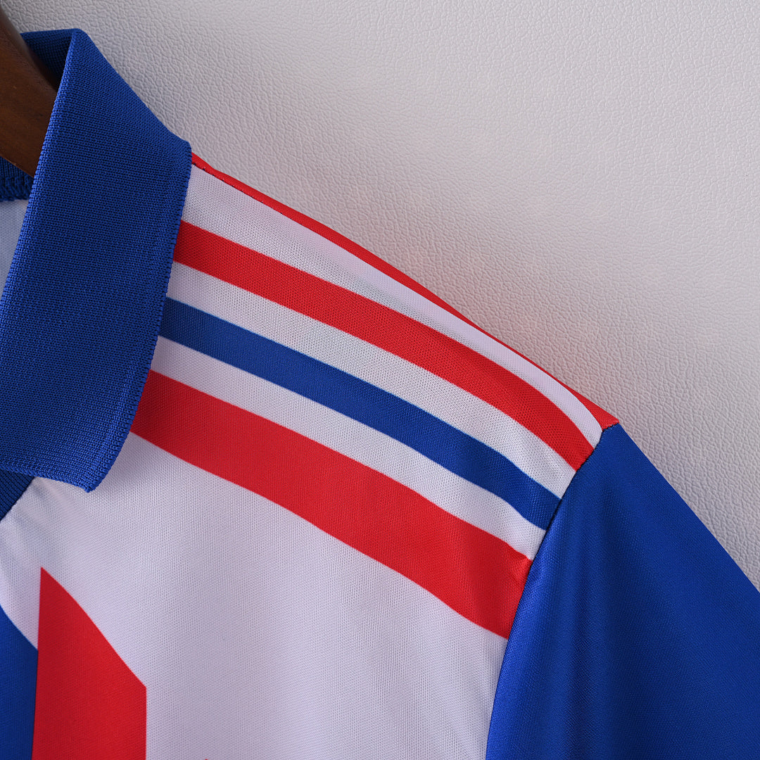 1988 France Home Soccer Jersey