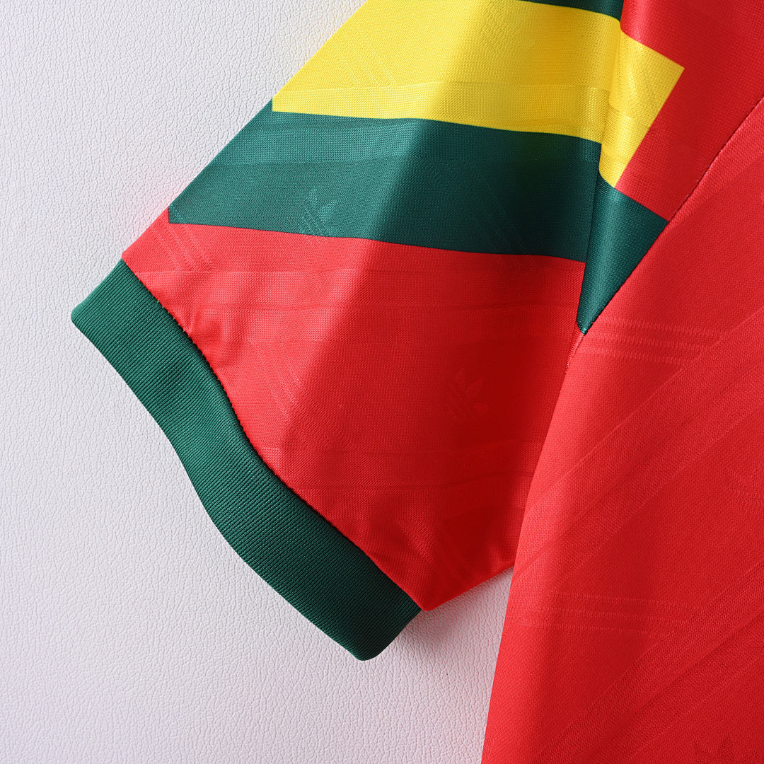 1992 Portugal Home Soccer Jersey