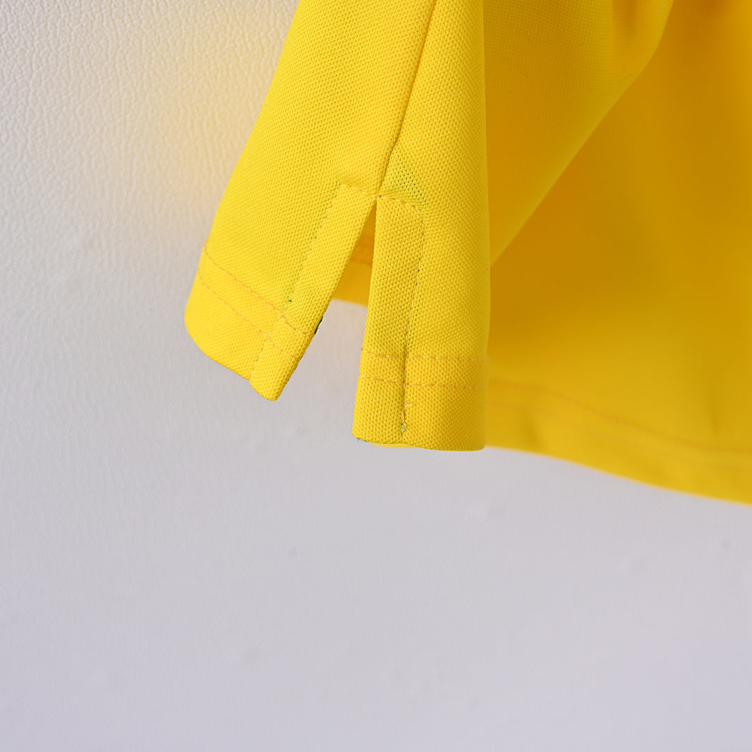 1997 Brazil Home Soccer Jersey