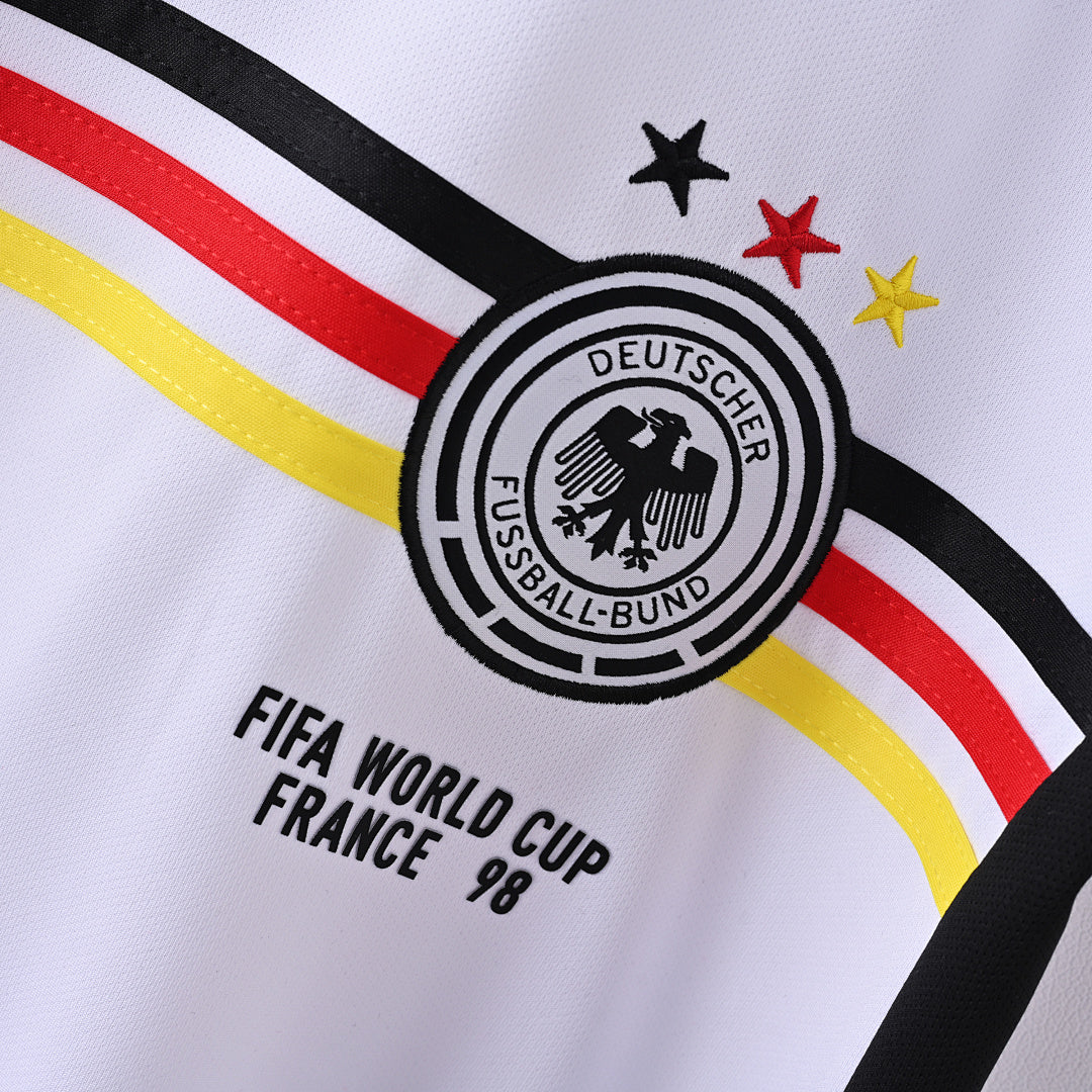 1998 Germany Home Soccer Jersey
