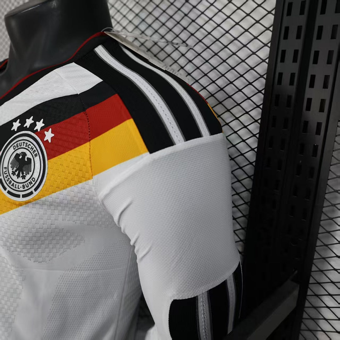 Germany Home Soccer Jersey Long Sleeve