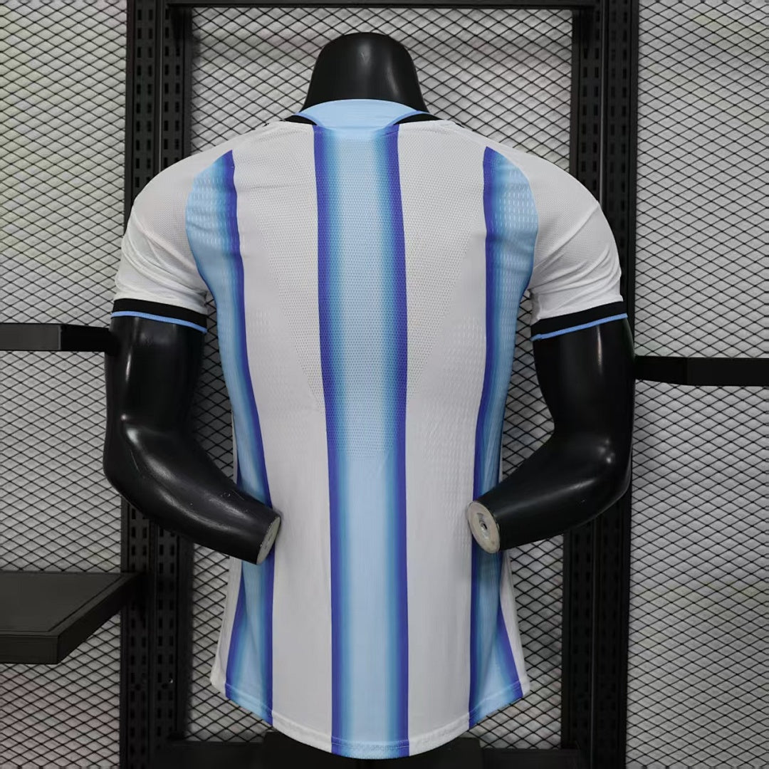 Argentina Home Player Version Soccer Jersey