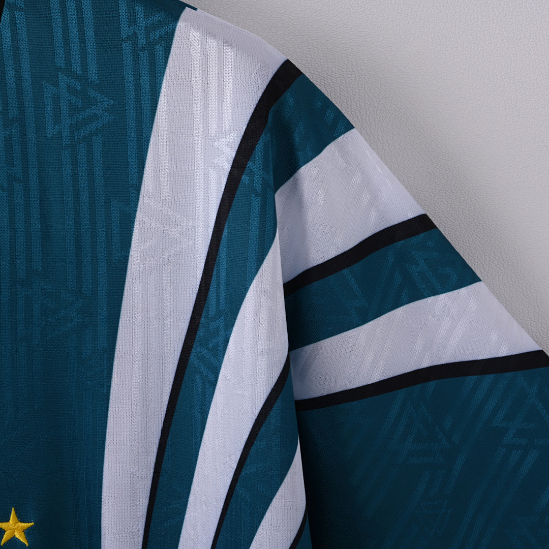1996 Germany Away Soccer Jersey