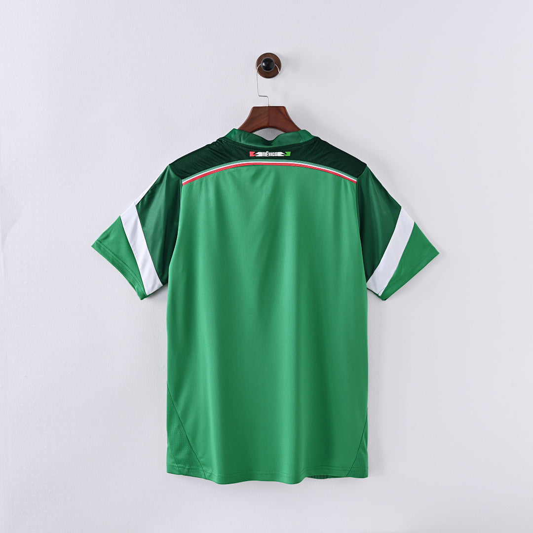 2014 Mexico Home Soccer Jersey