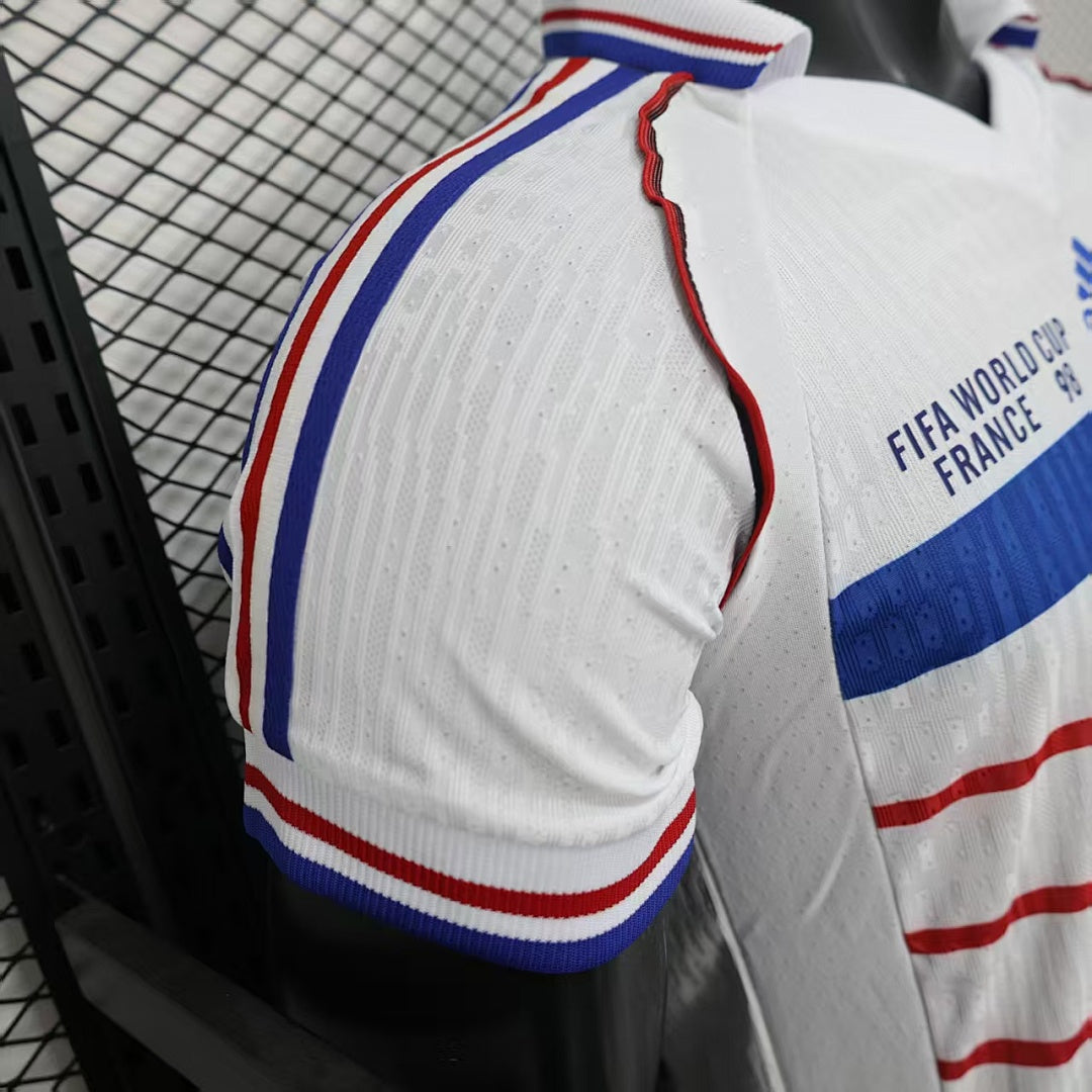 France Player Version Soccer Jersey Retro