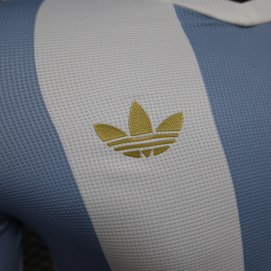 Argentina Player Version Soccer Jersey Long Sleeve
