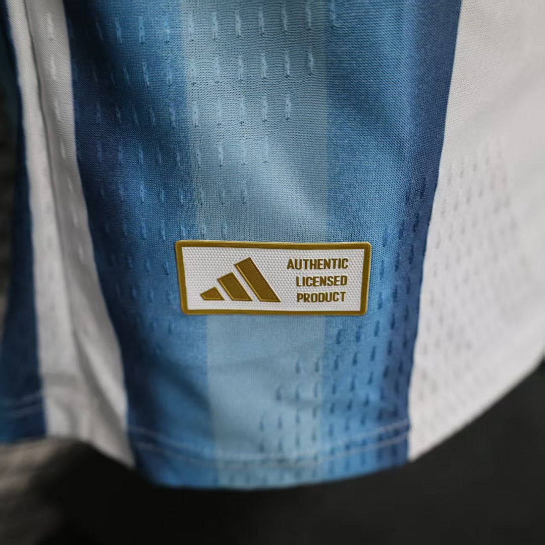 Argentina Home Soccer Jersey Long Sleeve