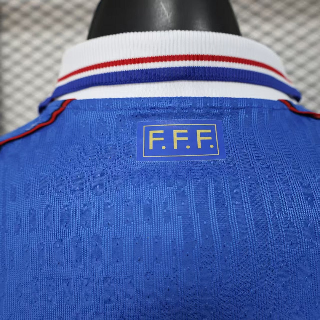 France Player Version Soccer Jersey Retro
