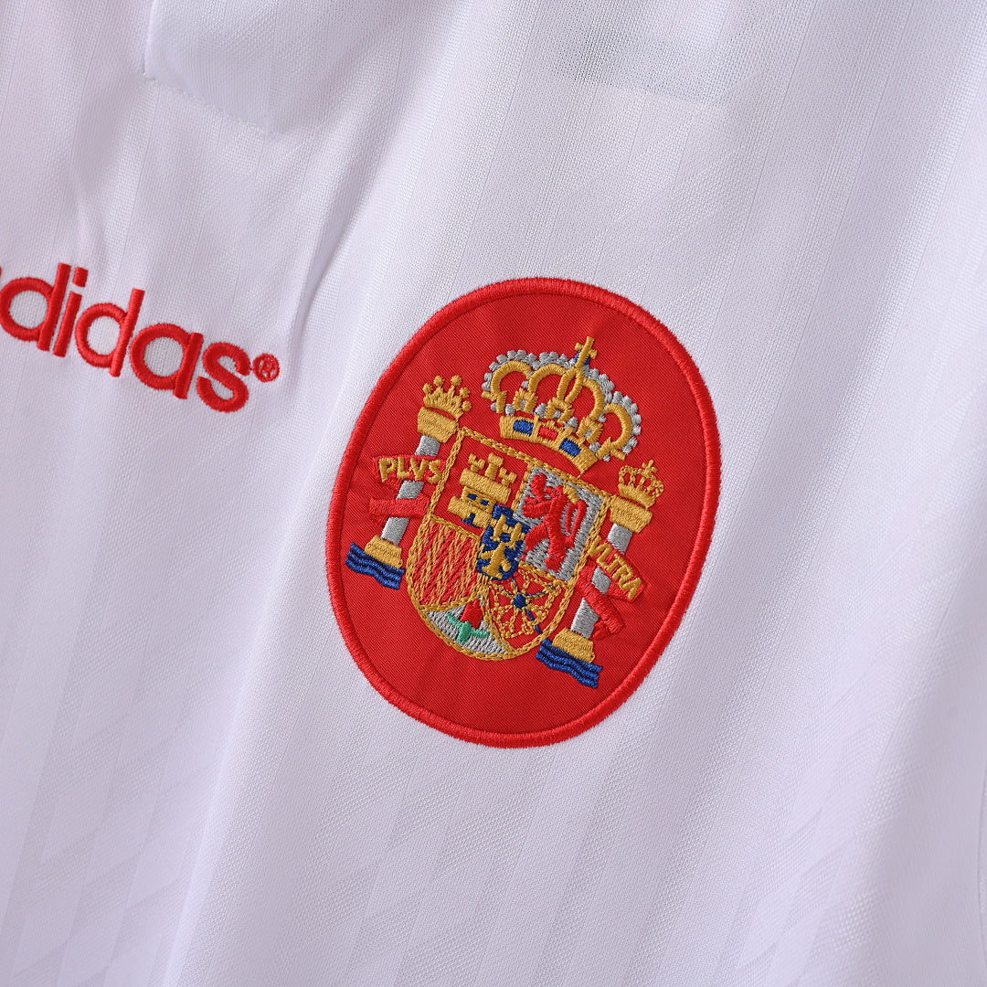 1994 Spain Away Soccer Jersey