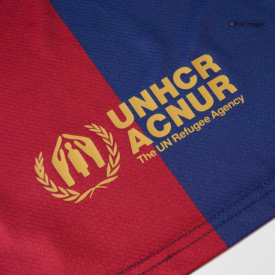 Kids Barcelona Custom Home Soccer Kits 2024/25