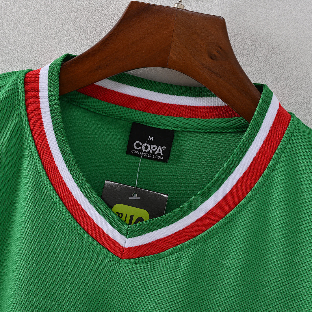 1970 Mexico Home Soccer Jersey