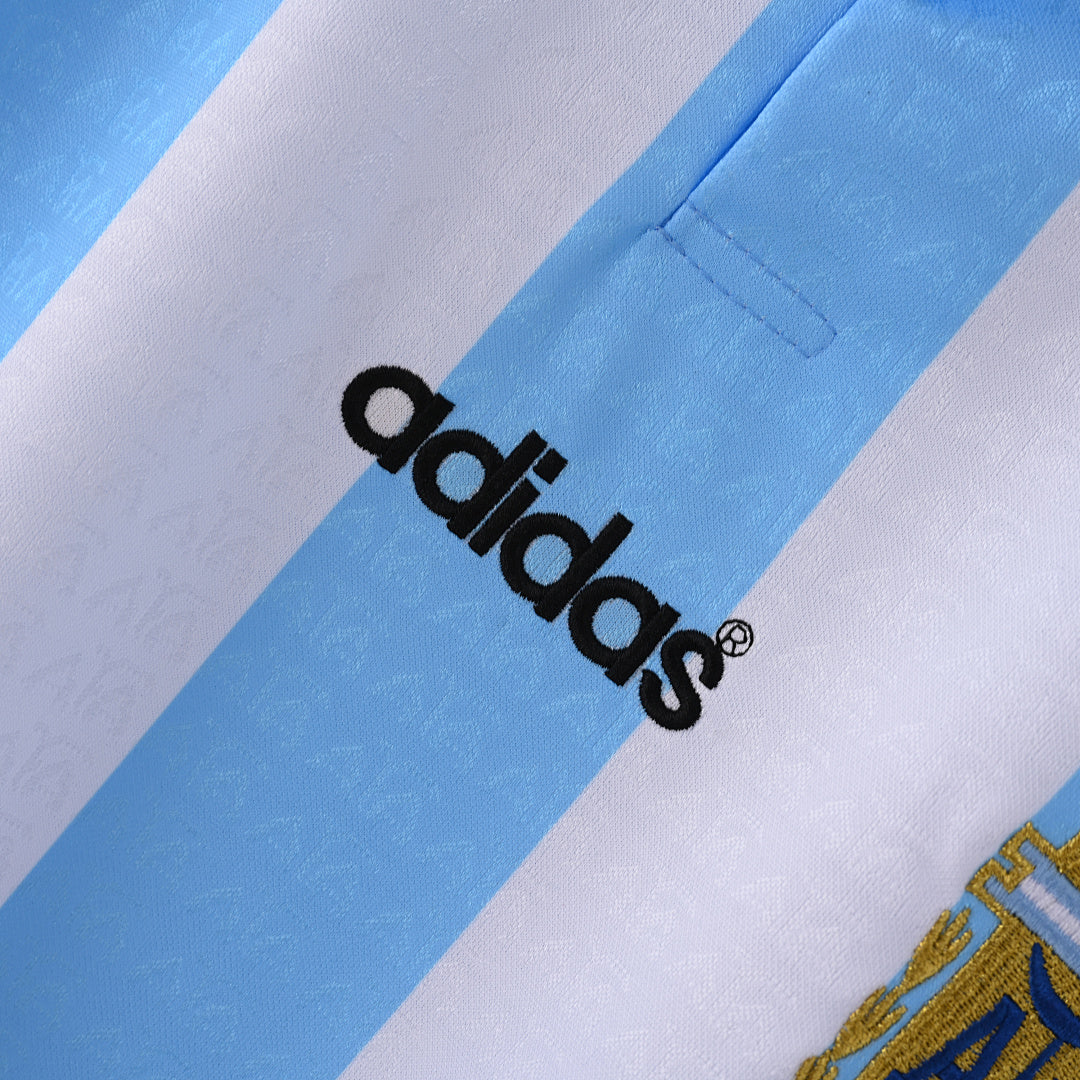 1996/97 Argentina Home Soccer Jersey