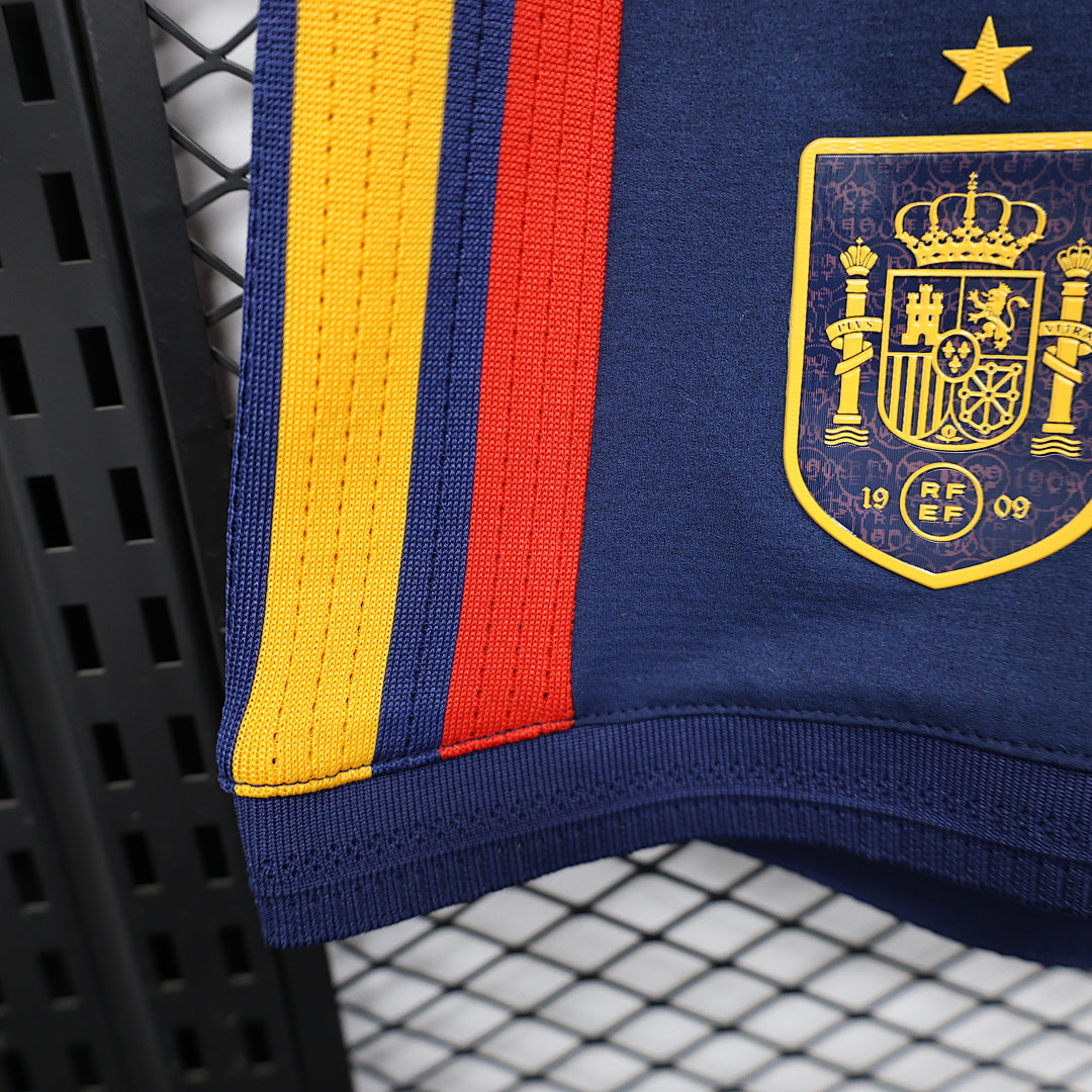 Spain Soccer Shorts Shorts