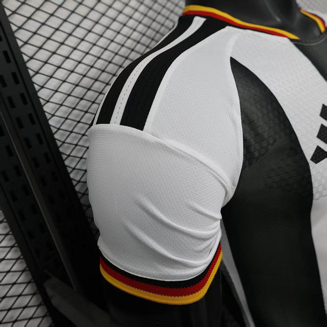 Germany Soccer Jersey White Black
