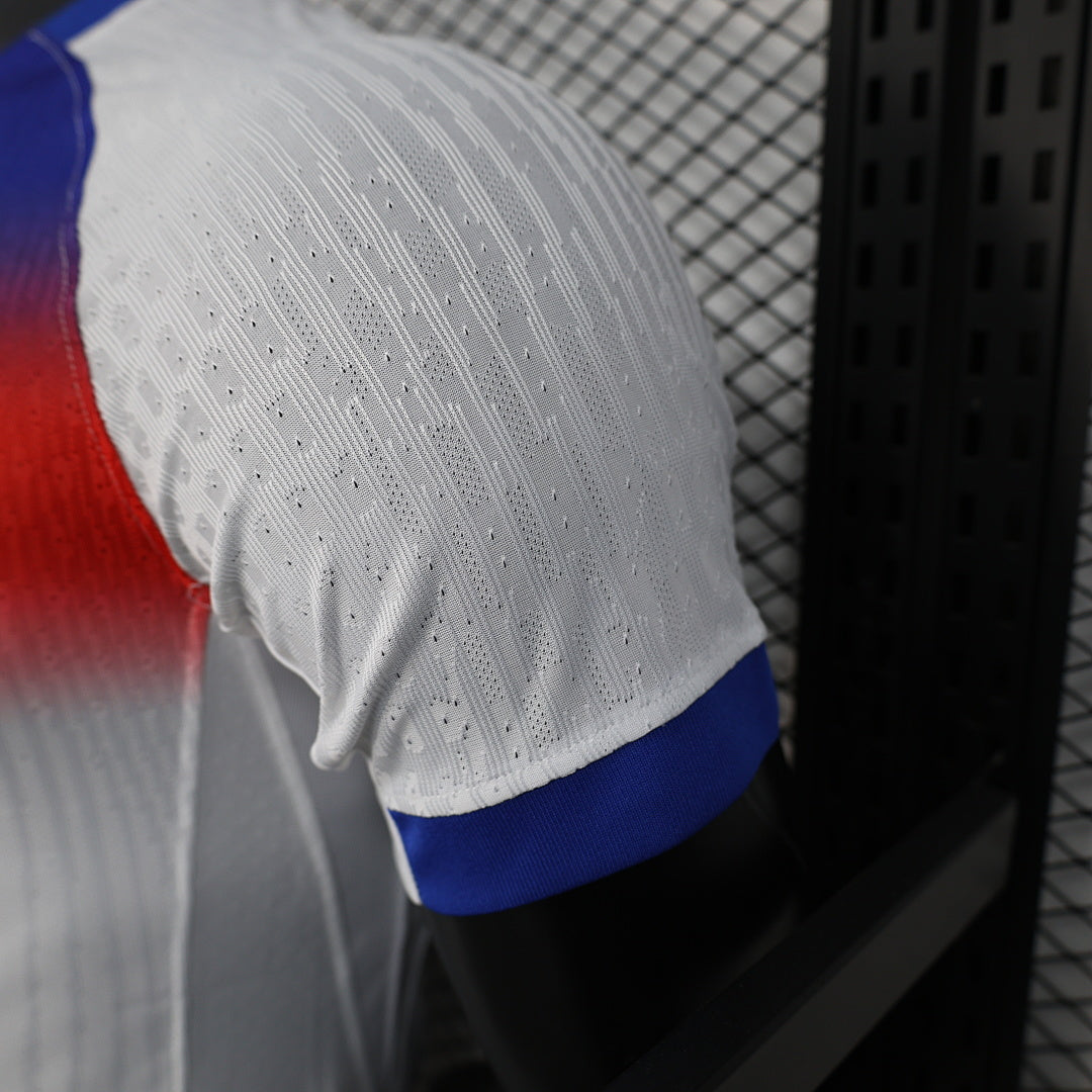 England Home Player Version Soccer Jersey