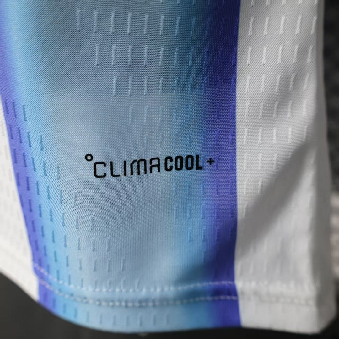 Argentina Home Player Version Soccer Jersey