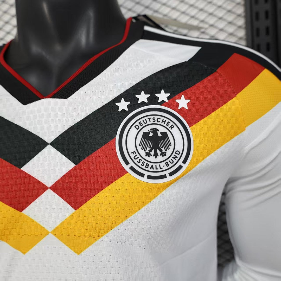 Germany Home Soccer Jersey Long Sleeve