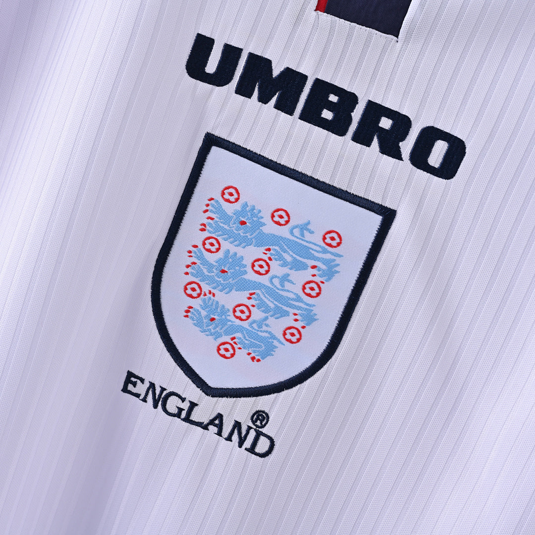 1998 England Home Soccer Jersey