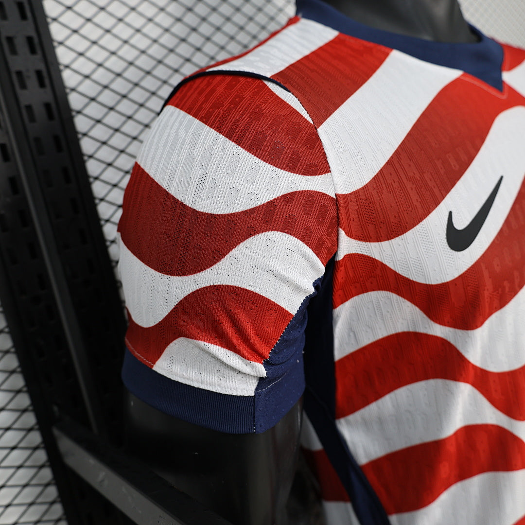 USA Home Player Version Soccer Jersey