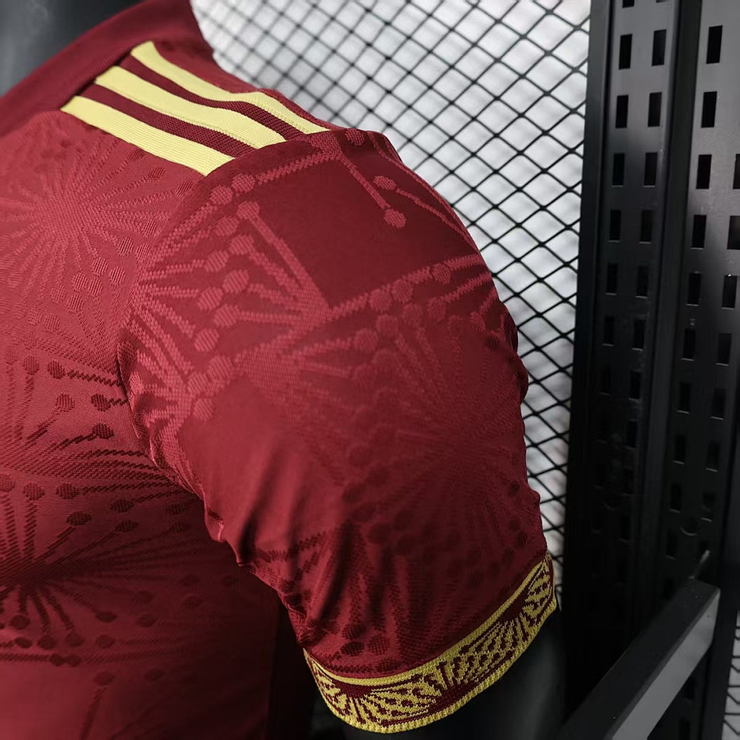 Mexico Player Version Soccer Jersey Red