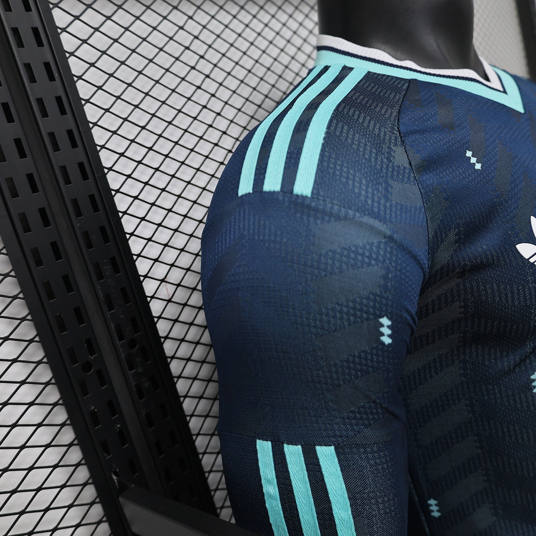 2026/27 Germany Away Player Version Soccer Jersey Long Sleeve