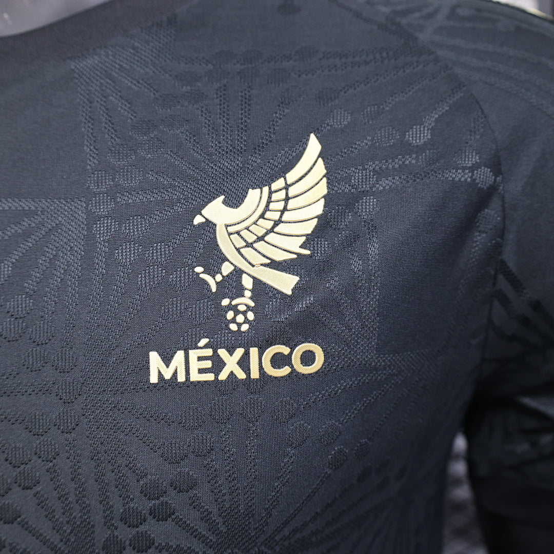 Mexico Player Version Soccer Jersey Special Edition Black
