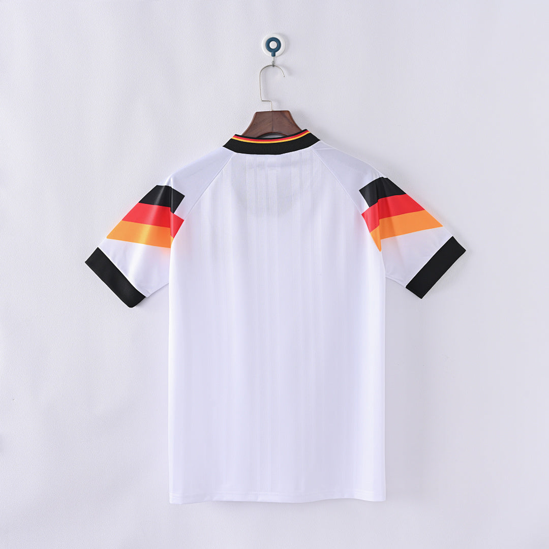 1990 Germany Home Soccer Jersey