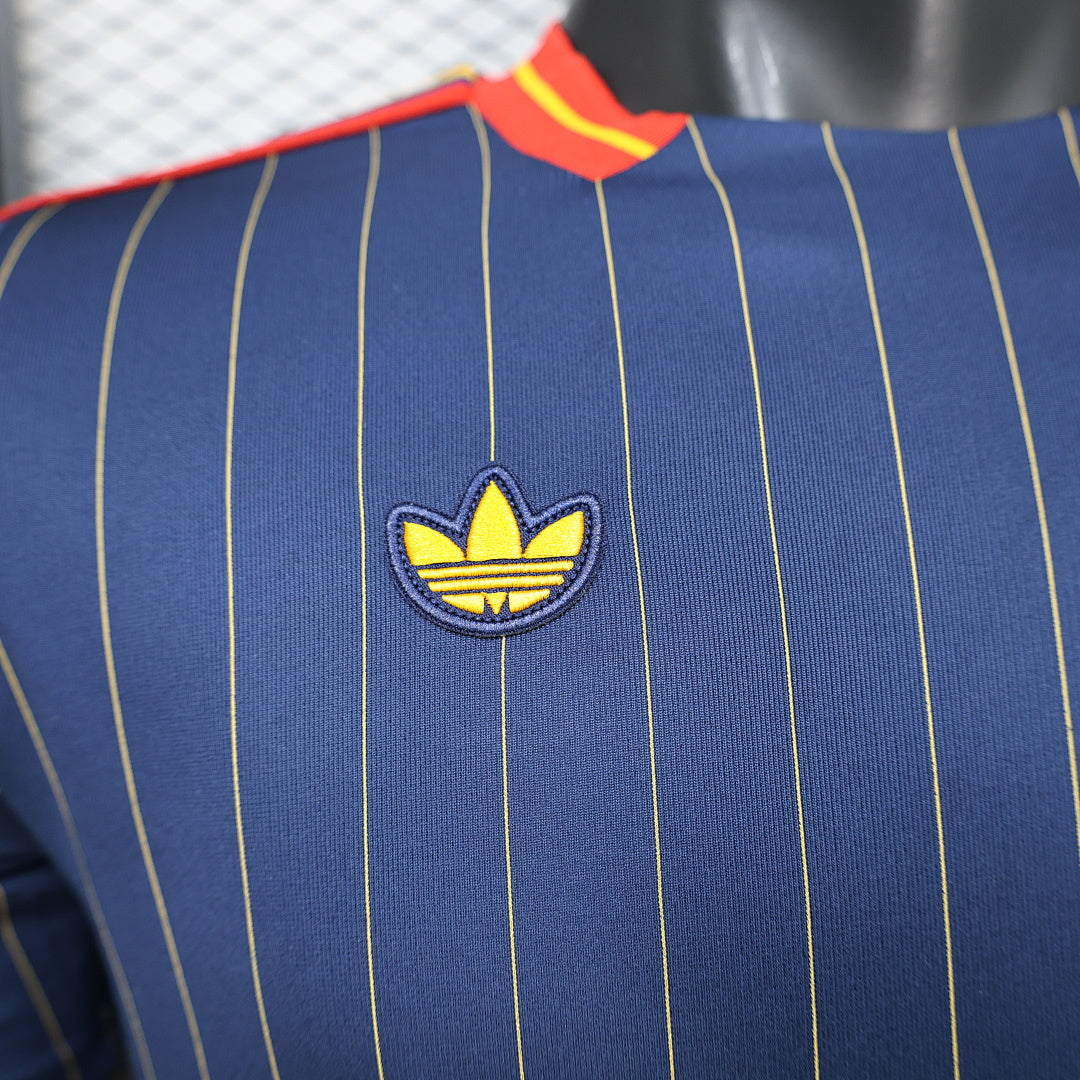 Spain Soccer Jersey Retro Casual