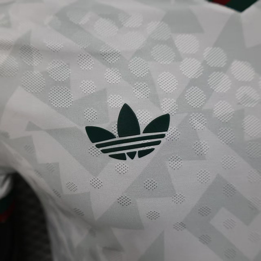 Mexico Player Version Soccer Jersey White