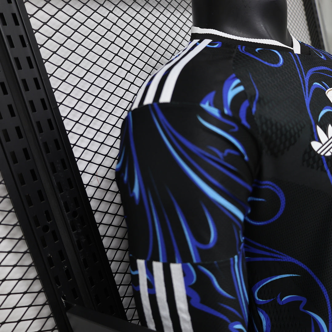 2026/27 Argentina Away Player Version Soccer Jersey Long Sleeve