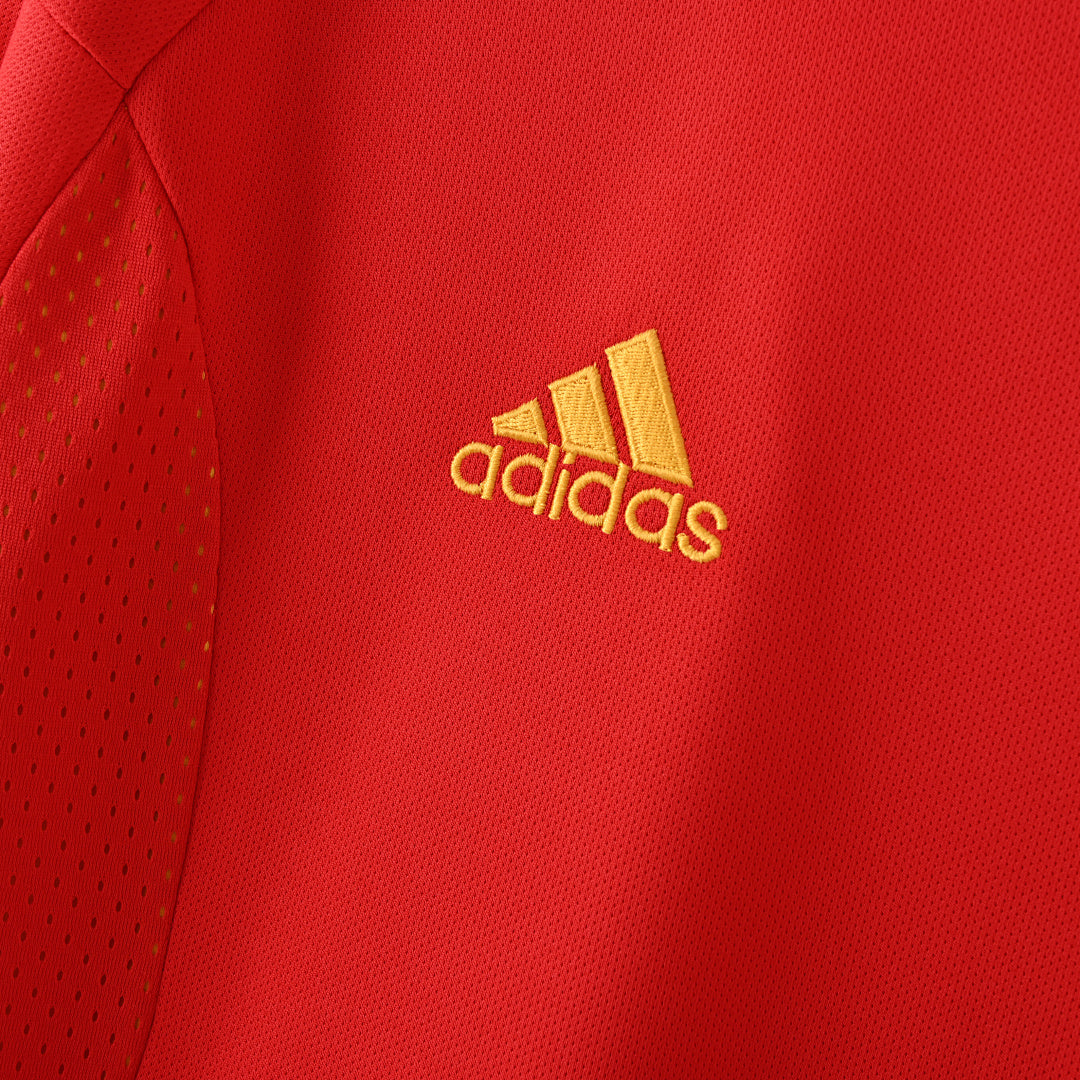 2002 Spain Home Soccer Jersey