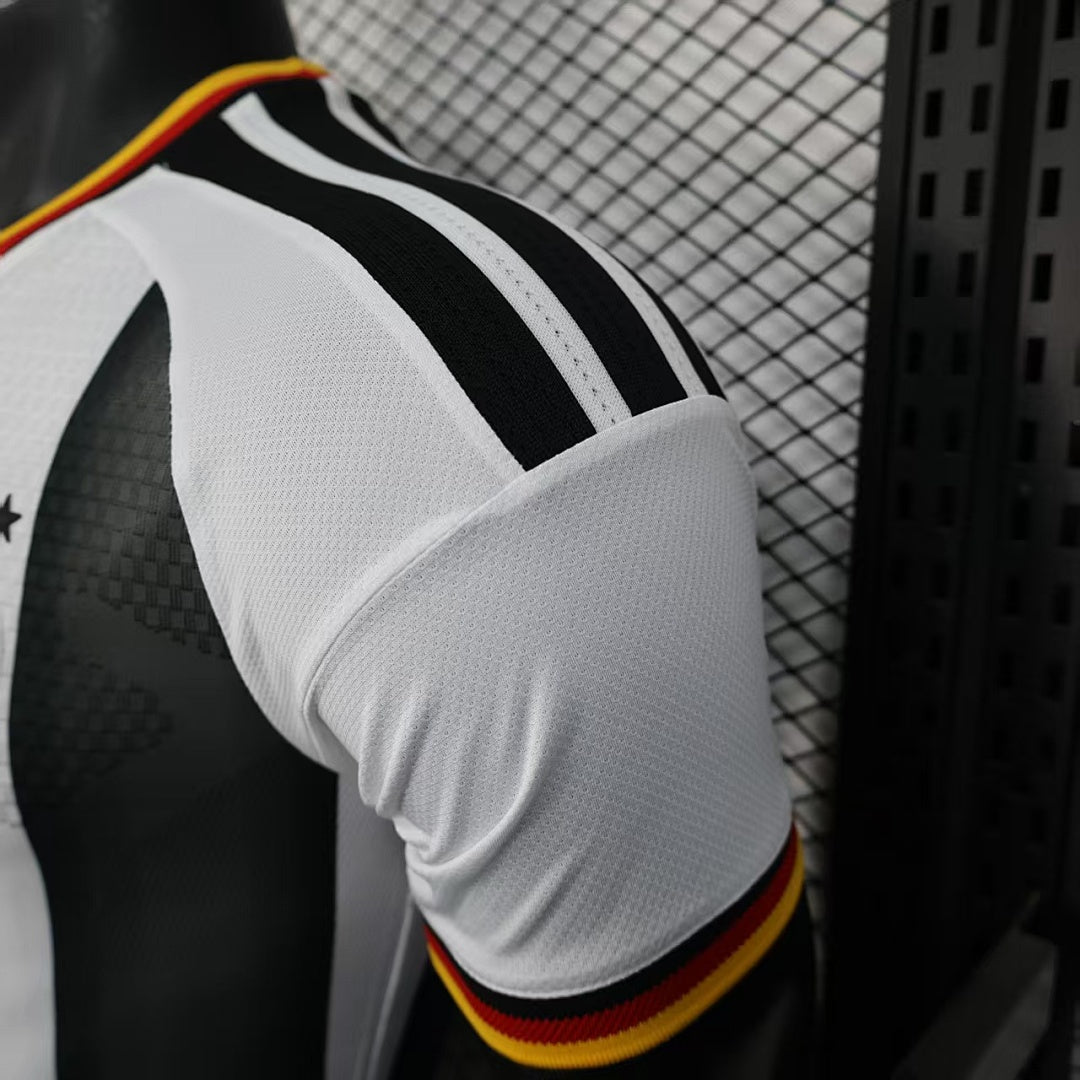 Germany Soccer Jersey White Black