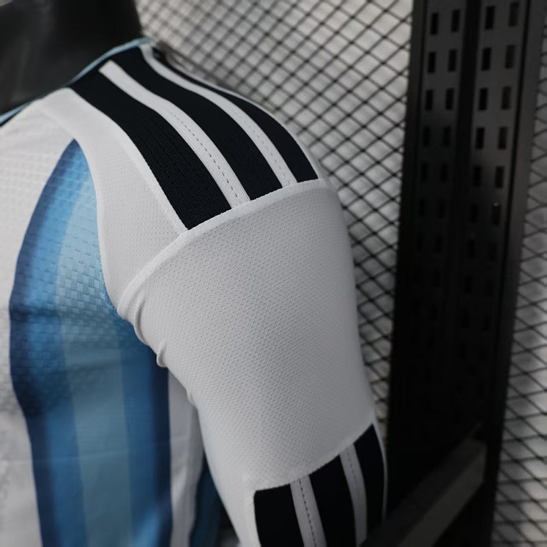 Argentina Home Soccer Jersey Long Sleeve