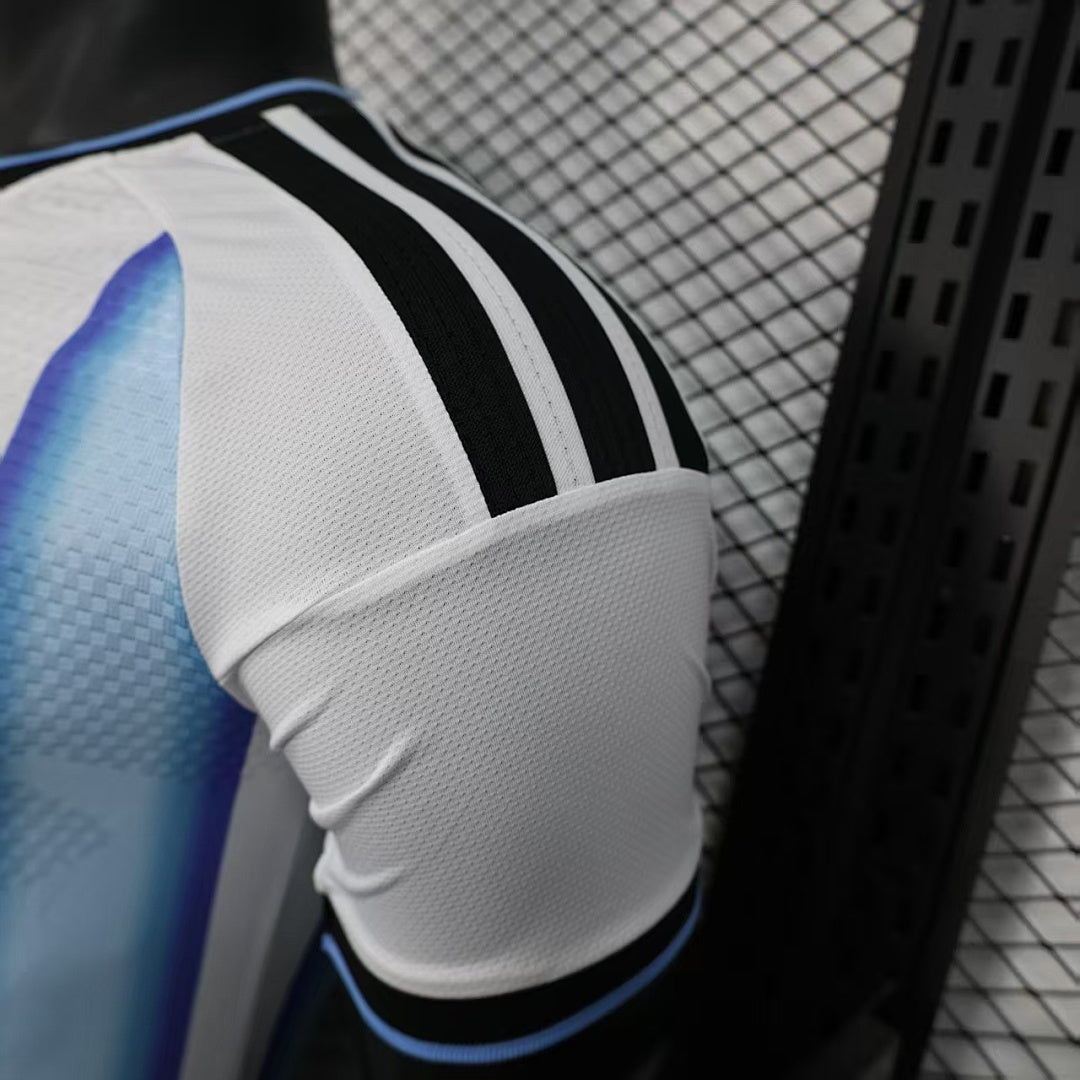Argentina Home Player Version Soccer Jersey