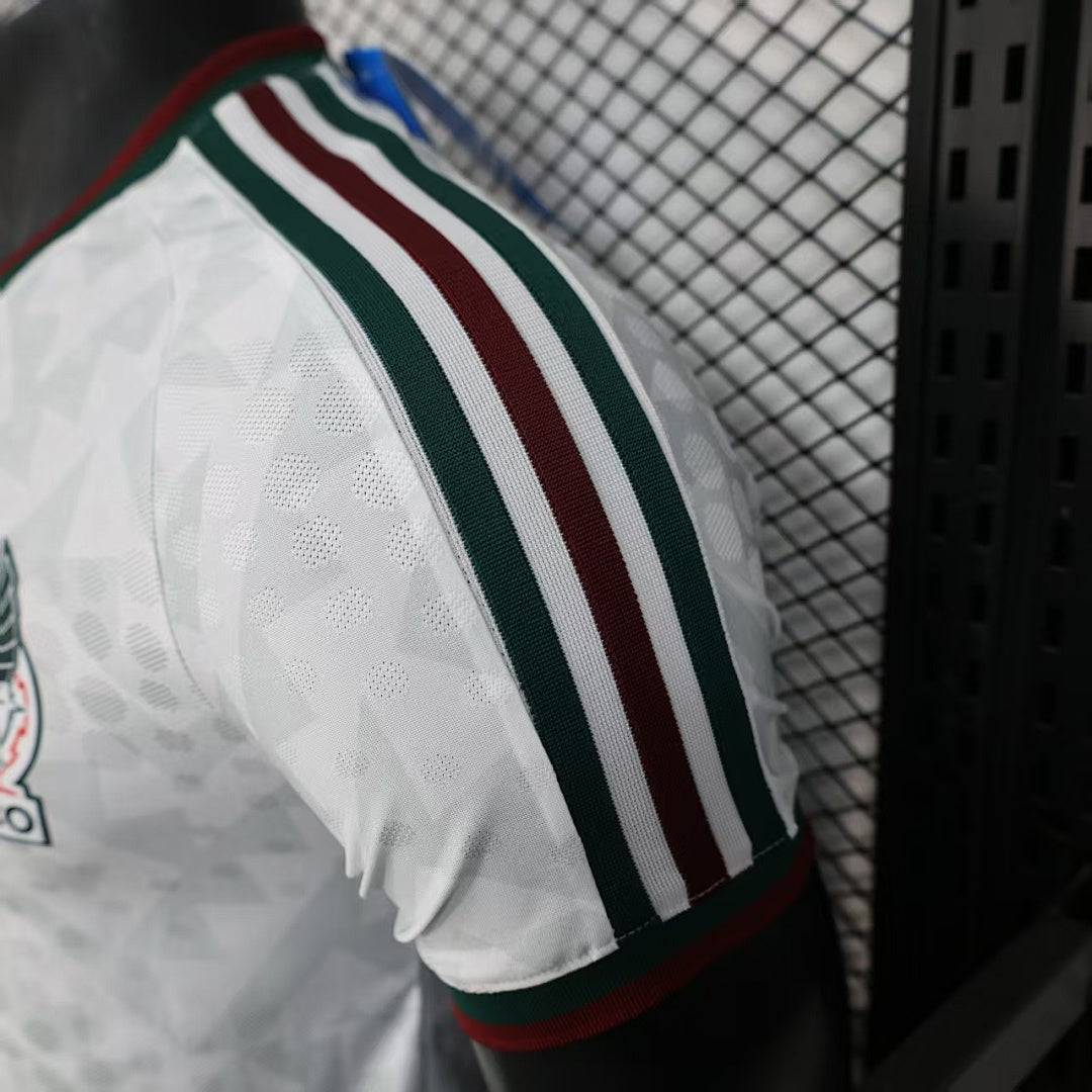 Mexico Player Version Soccer Jersey White